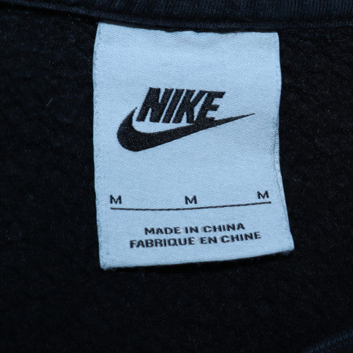 Mens UK Size M Nike Black Pullover Sweatshirt