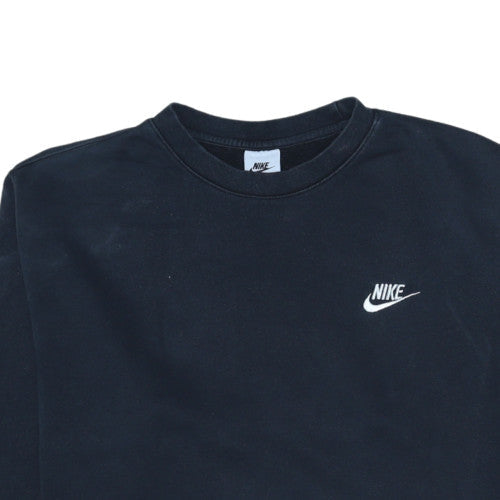 Mens UK Size M Nike Black Pullover Sweatshirt