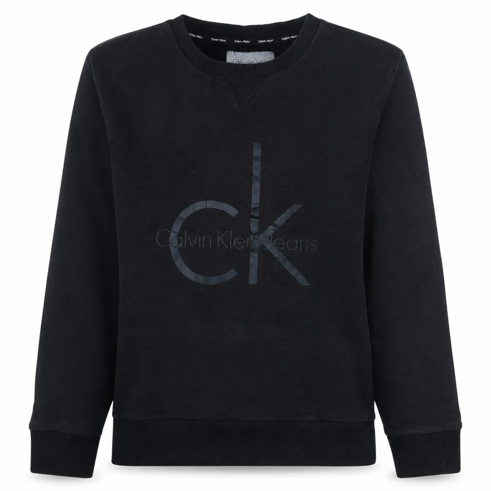 Womens UK Size S Calvin Klein Black Pullover Sweatshirt