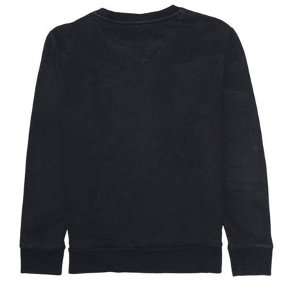 Womens UK Size S Calvin Klein Black Pullover Sweatshirt