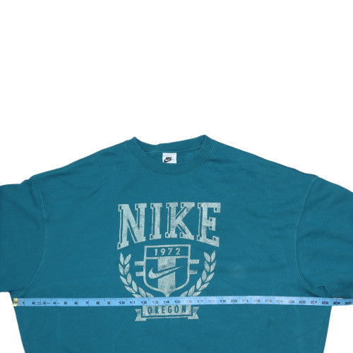 Womens UK Size XS Nike Blue Pullover Sweatshirt