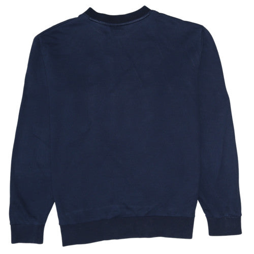Mens UK Size L HUGO BOSS Blue Pullover Sweatshirt