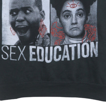 Womens UK Size L Netflix Black Pullover Sweatshirt