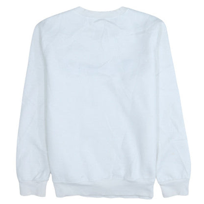 Womens UK Size M Champion White Pullover Sweatshirt