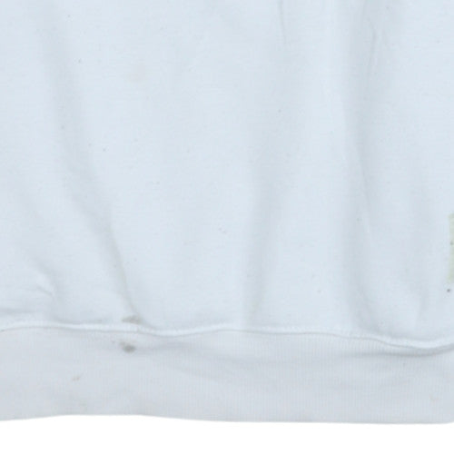 Womens UK Size M Champion White Pullover Sweatshirt