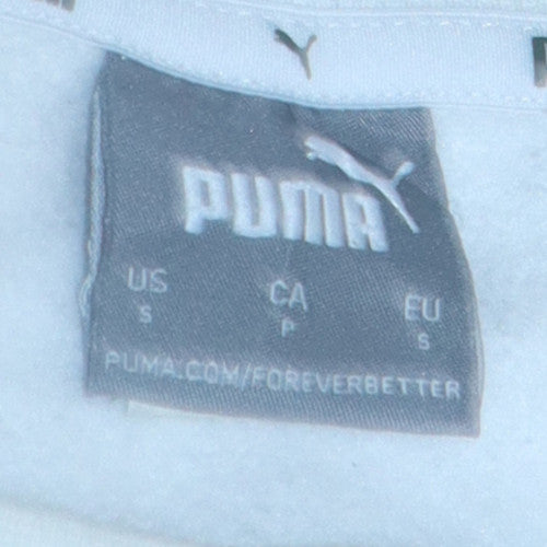 Mens UK Size S PUMA White Pullover Sweatshirt