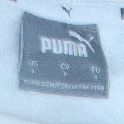 Mens UK Size S PUMA White Pullover Sweatshirt