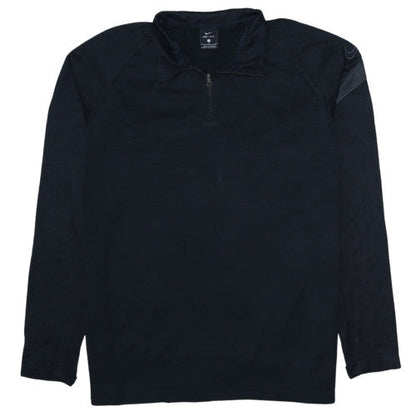 Mens UK Size L Nike Black Pullover Sweatshirt