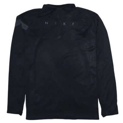 Mens UK Size L Nike Black Pullover Sweatshirt