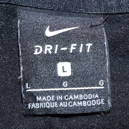 Mens UK Size L Nike Black Pullover Sweatshirt