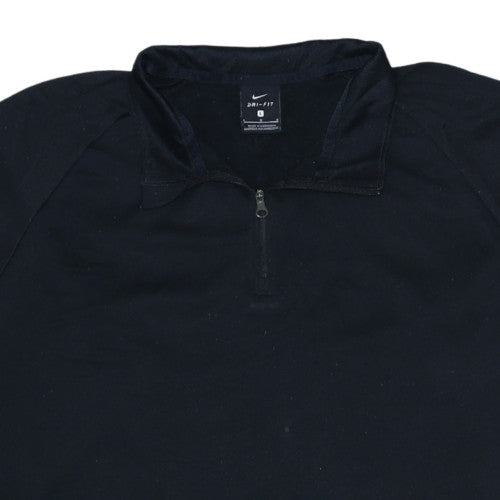 Mens UK Size L Nike Black Pullover Sweatshirt