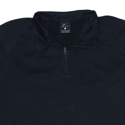 Mens UK Size L Nike Black Pullover Sweatshirt
