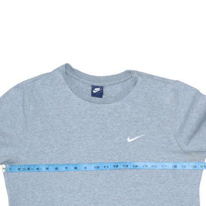 Mens UK Size S Nike Grey Pullover Sweatshirt