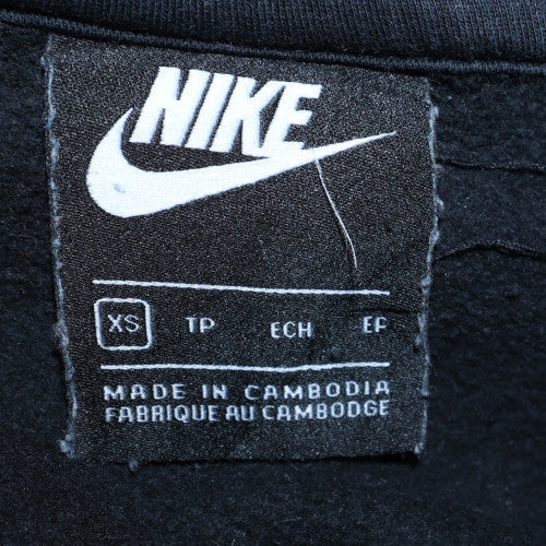 Womens UK Size XS Nike Black Pullover Sweatshirt