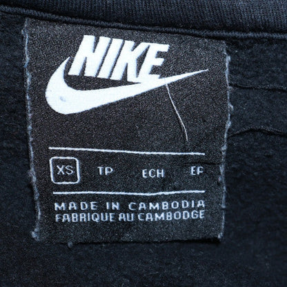 Womens UK Size XS Nike Black Pullover Sweatshirt