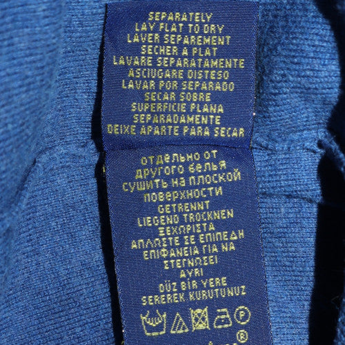 Mens UK Size XL Polo Ralph Lauren Blue Pullover Jumper