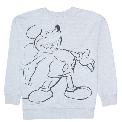 Womens UK Size L George Grey Pullover Sweatshirt