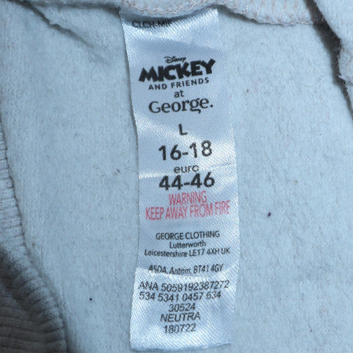 Womens UK Size L George Grey Pullover Sweatshirt