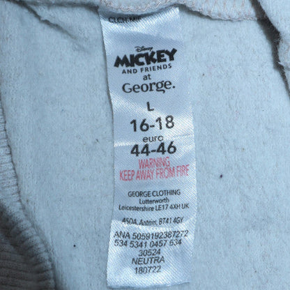 Womens UK Size L George Grey Pullover Sweatshirt