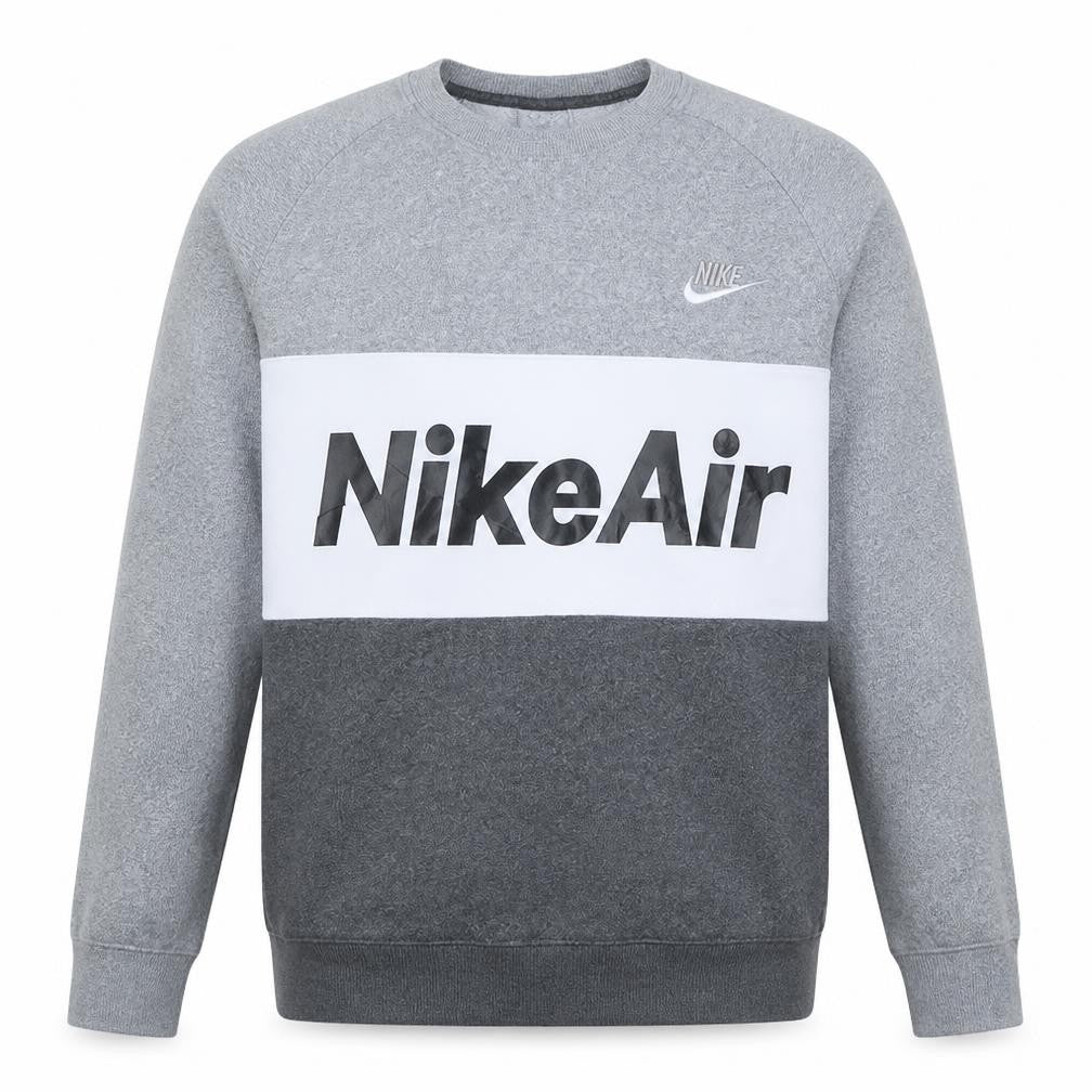 Mens UK Size L Nike Grey Pullover Sweatshirt