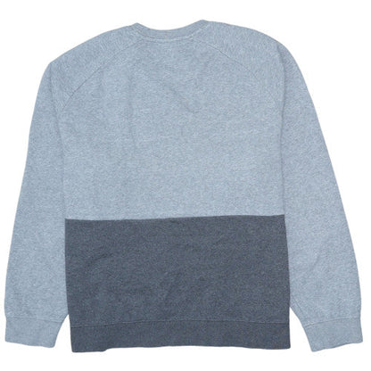 Mens UK Size L Nike Grey Pullover Sweatshirt