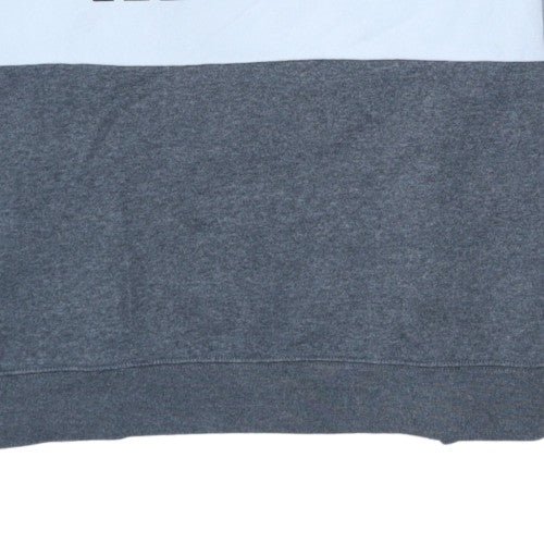 Mens UK Size L Nike Grey Pullover Sweatshirt