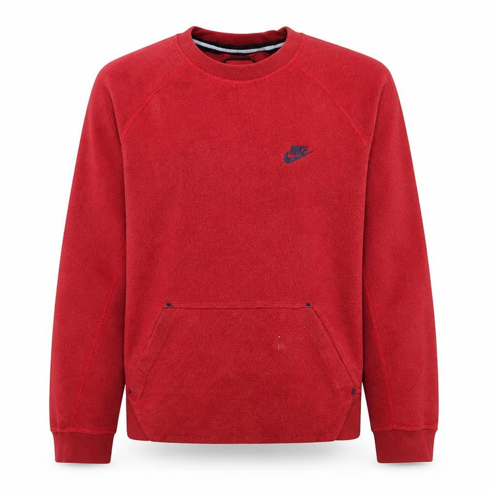 Mens UK Size S Nike Red Pullover Sweatshirt