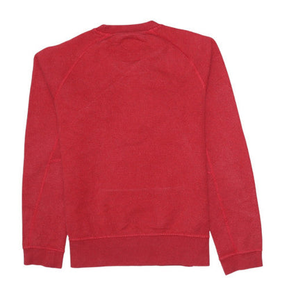 Mens UK Size S Nike Red Pullover Sweatshirt