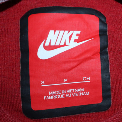 Mens UK Size S Nike Red Pullover Sweatshirt