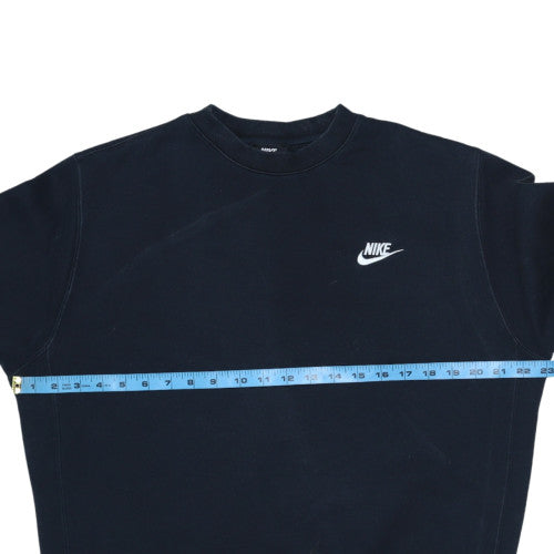 Mens UK Size M Nike Black Pullover Sweatshirt
