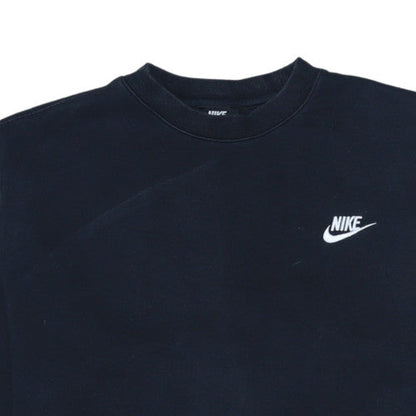 Mens UK Size M Nike Black Pullover Sweatshirt