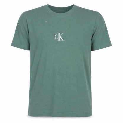 Mens UK Size L Calvin Klein Jeans Green  T-Shirt