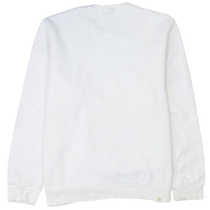 Mens UK Size XL Calvin Klein White Pullover Sweatshirt