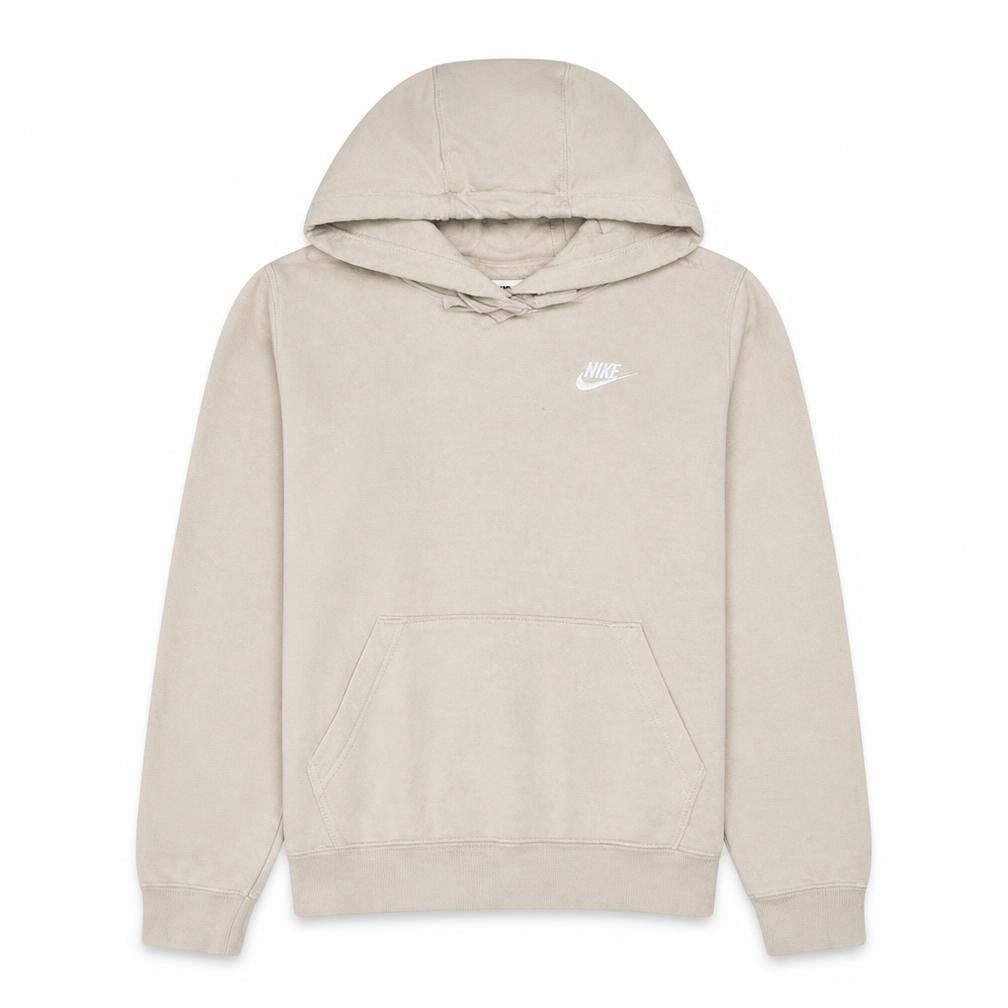Womens UK Size S Nike Beige Pullover Hoodie