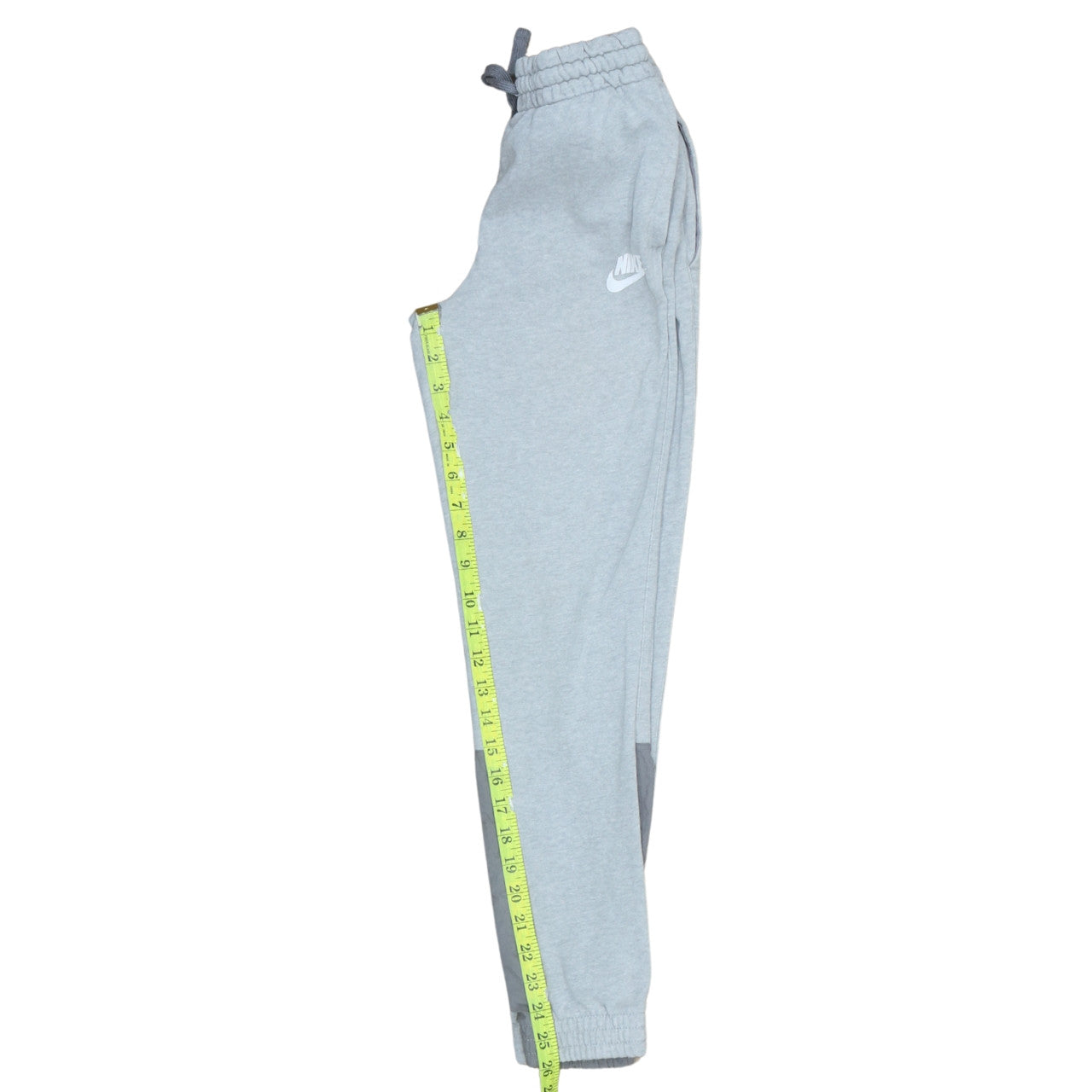 Nike Boys Grey Jogger Sweatpants 12 Years Elastic Waist Casual Trousers