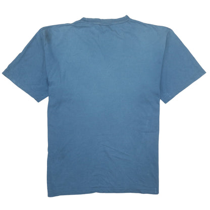 FILA Men’s Blue XL Retro Graphic Logo Short Sleeve Cotton T-Shirt