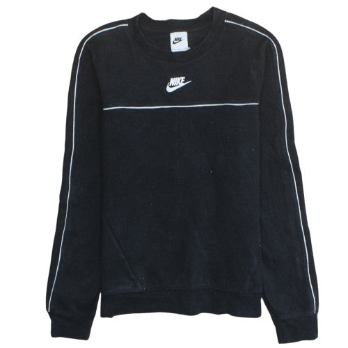 Womens UK Size S Nike Black Pullover Sweatshirt
