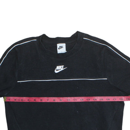 Womens UK Size S Nike Black Pullover Sweatshirt
