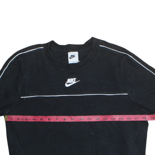 Womens UK Size S Nike Black Pullover Sweatshirt