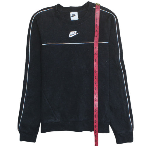 Womens UK Size S Nike Black Pullover Sweatshirt