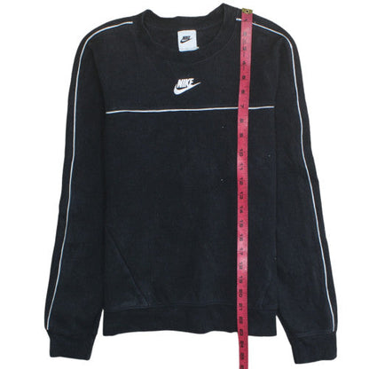 Womens UK Size S Nike Black Pullover Sweatshirt