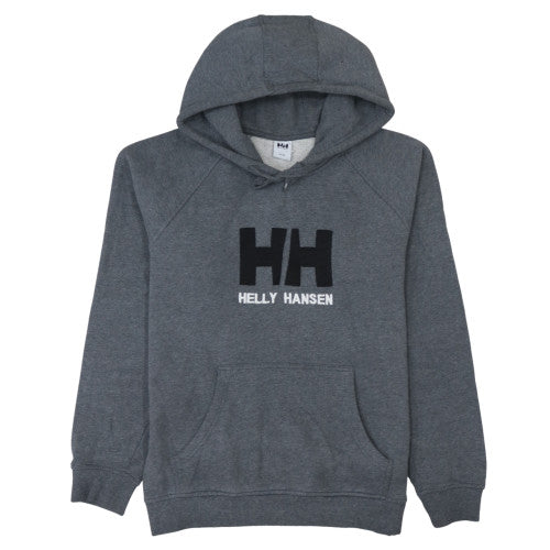 Mens UK Size M Helly Hansen Grey Pullover Hoodie
