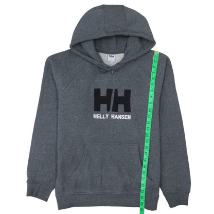 Mens UK Size M Helly Hansen Grey Pullover Hoodie
