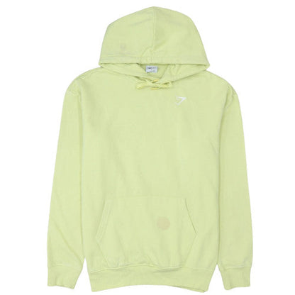 Mens UK Size S Gymshark Yellow Pullover Hoodie