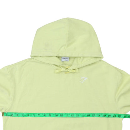 Mens UK Size S Gymshark Yellow Pullover Hoodie