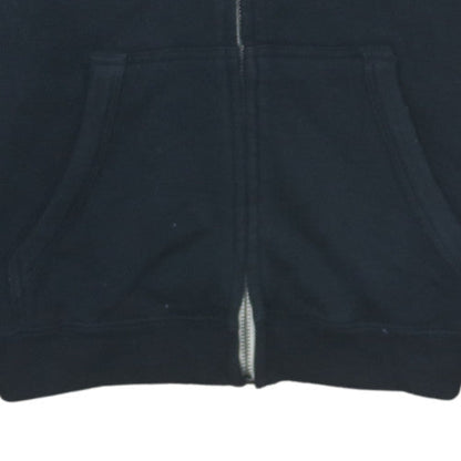 Womens UK Size 14 Quiksilver Black Full Zip Hoodie