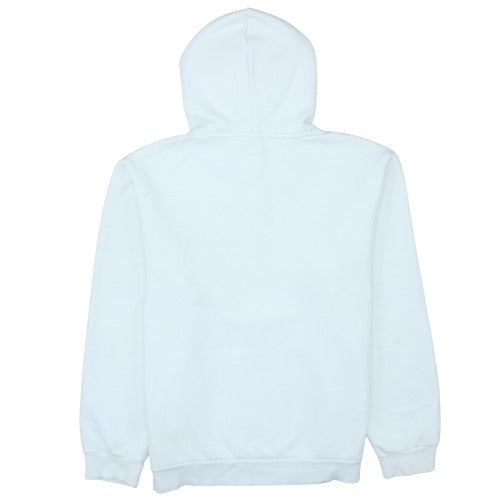 Mens UK Size L PUMA White Pullover Hoodie