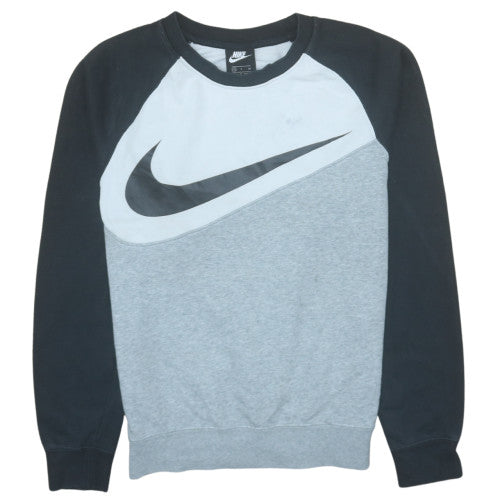 Mens UK Size S Nike Grey Pullover Sweatshirt