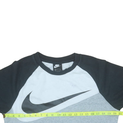 Mens UK Size S Nike Grey Pullover Sweatshirt