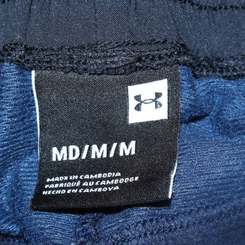 Mens UK Size M Under armour Regular Fit Jogger Blue Trousers
